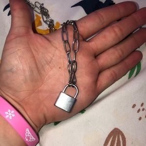 Lock Chain Necklace
